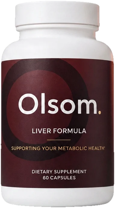 Olsom Liver Formula bottle